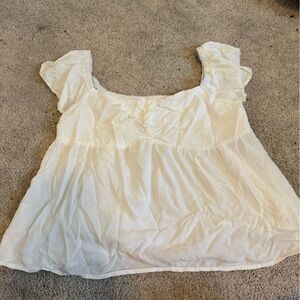 Elegant White Women's Blouse